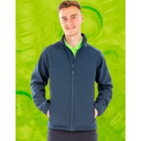 Men's Recycled 2-Layer Printable Softshell Jacket