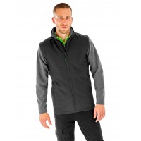 Men's Recycled 2-Layer Printable Softshell Bodywarmer