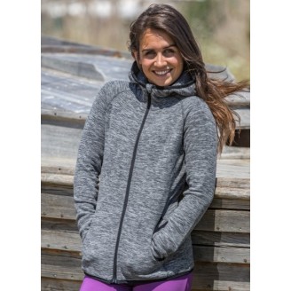 Spiro Fitness Womens Microfleece Hoodie