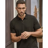 Men's Luxury Stretch V-Neck Polo