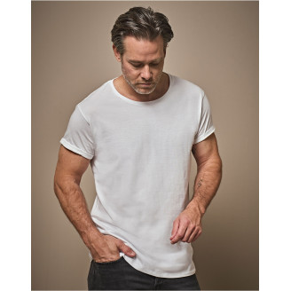 Tee Jays Mens Roll Up Sleeve Tee