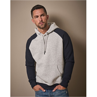 Tee Jays Mens Two-Tone Hooded Sweat