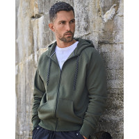 Tee Jays Mens Full Zip Hooded Sweat