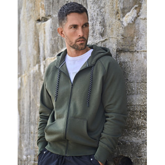 Tee Jays Mens Full Zip Hooded Sweat