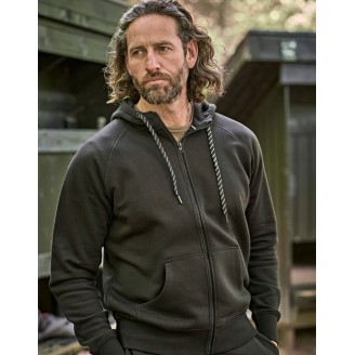 Tee Jays Mens Full Zip Hooded Sweat