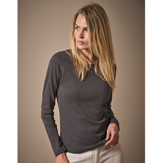 Tee Jays Lady Long Sleeve Interlock Tee