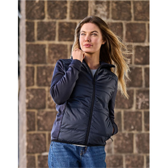 Women's Hybrid-Stretch Hooded Jacket