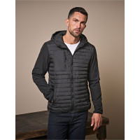 Tee Jays Mens Hooded Crossover Jkt