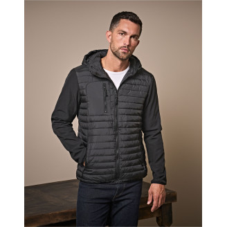 Tee Jays Mens Hooded Crossover Jkt