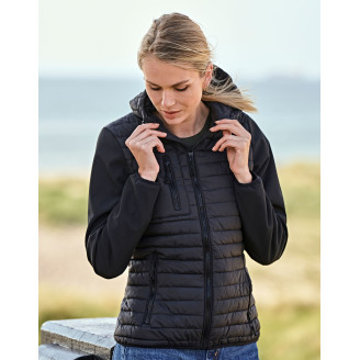 Tee Jays Womens Hooded Crossover Jkt