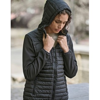 Tee Jays Womens Hooded Crossover Jkt