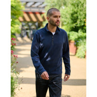 100% Recycled Half Zip Fleece