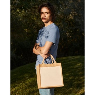 Westford Mill Pocket Jute Midi Tote