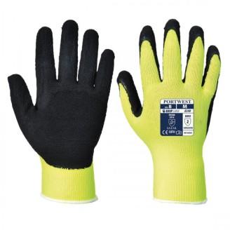 Hi-Vis Grip Glove - Latex