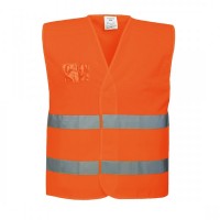 Hi-Vis Half Mesh Vest