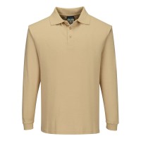 Flame Resistant Anti-Static Long Sleeve Polo Shirt Flame Resistant Anti-Static Long Sleeve Polo Shirt