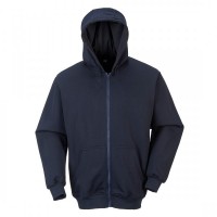 FR Zip Front Hooded Sweatshirt