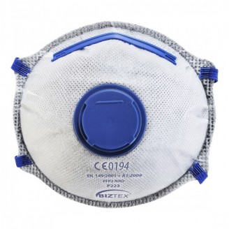FFP2 Carbon Valved Dolomite Respirator (Box of 10)