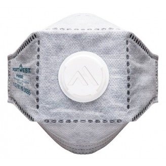 EAGLE FFP3 Valved Carbon Fold Flat Respirator (Pk10)
