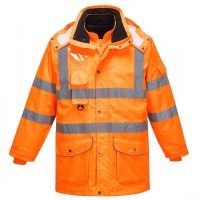 Hi-Vis 7-in-1 Traffic Jacket RIS