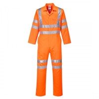 Hi-Vis Poly-cotton Coverall RIS