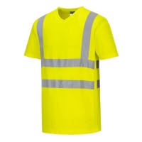 Hi-Vis Cotton Comfort Mesh Insert T-Shirt S/S 