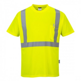 Hi-Vis Pocket T-Shirt Hi-Vis Pocket T-Shirt