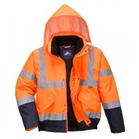Hi-Vis Two Tone Bomber Jacket