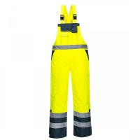 Contrast Bib & Brace - Lined