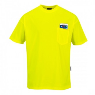 Day-Vis Pocket Short Sleeve T-Shirt