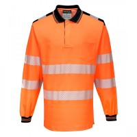 PW3 Hi-Vis Polo Shirt L/S