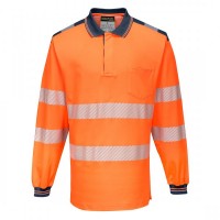 PW3 Hi-Vis Polo Shirt L/S