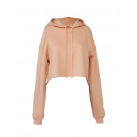 Bella+Canvas Womens Cropped Fleece Hoody