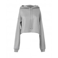 Bella+Canvas Womens Cropped Fleece Hoody
