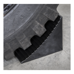Heavy Duty Rubber-Wheel Chock