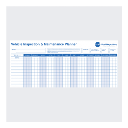 Vehicle Inspection & Maintenance Planner