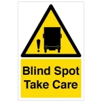 Blind spot sticker