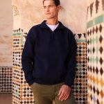 Iconic Premium Zip Neck Sweat