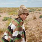 Chunky Knitted Patch Beanie
