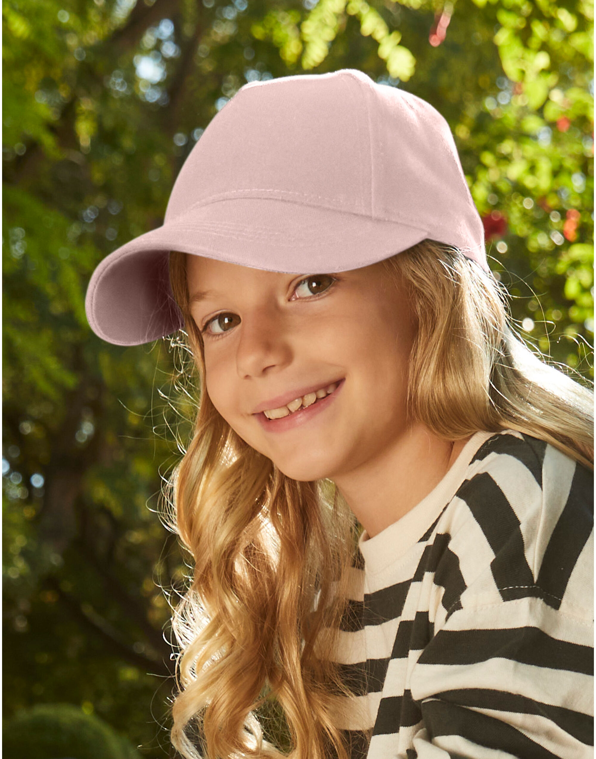 B63NB - prod_12369_b63nb_153219.jpg Junior Organic Cotton 5 Panel Cap - Image 1