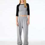 Women's Micro Rib 3/4 Raglan Tee