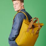 Recycled Twin Handle Roll-Top Laptop Backpack
