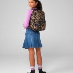 Leopard Print Mini Backpack