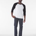 Canvas Unisex 3/4 Sleeve Baseball Tee