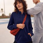 Ladies Basic Active Full Zip Hoody
