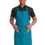Recycled Bib Apron With Pocket