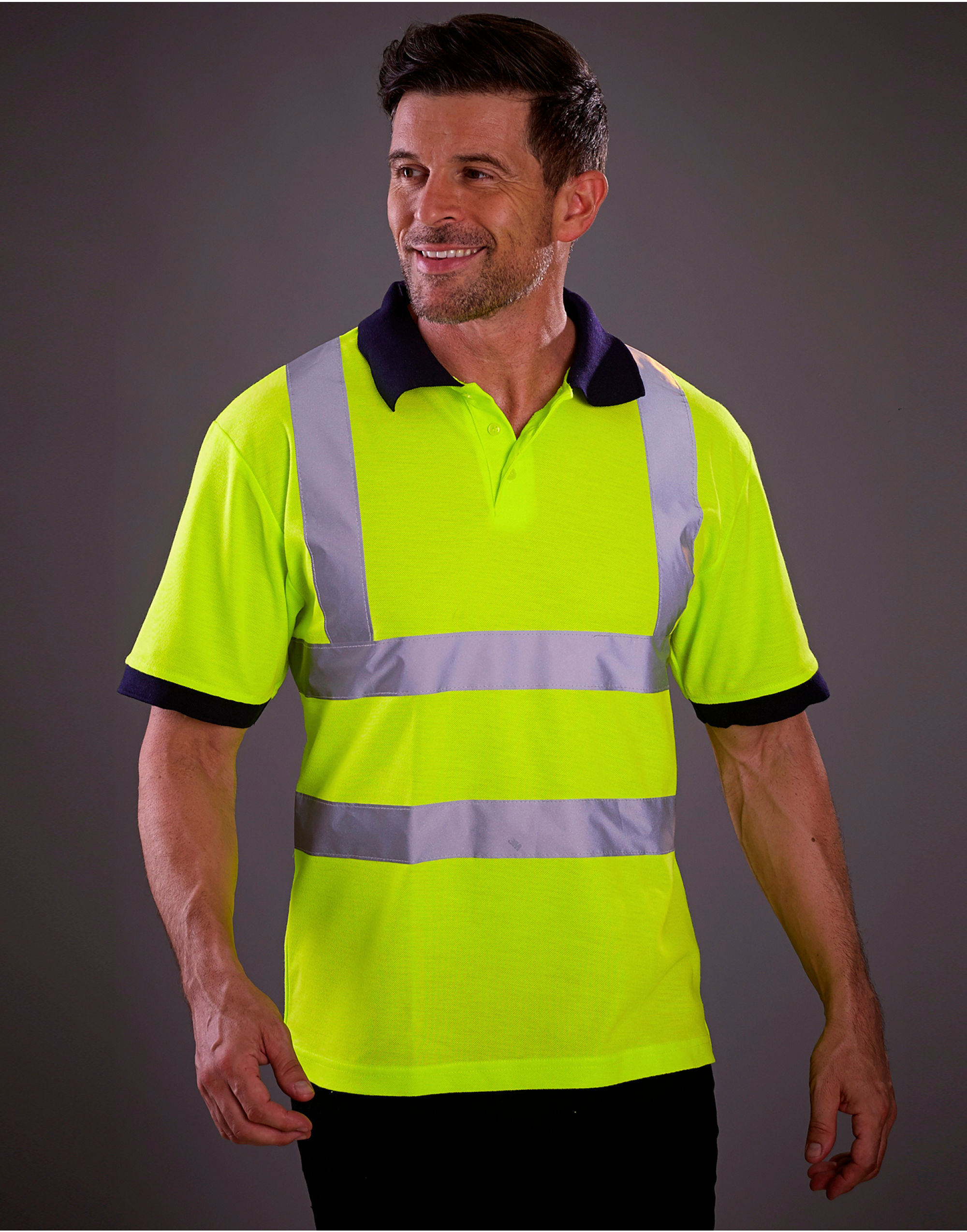 HVJ210-3M - prod_hvj2103m_127394.jpg Hi-Vis Short Sleeve Polo Shirt - Image 1
