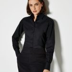 Tailored Fit Long Sleeve Business Shirt