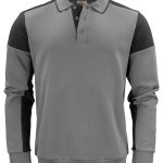 Long Sleeve Polo Sweatshirt