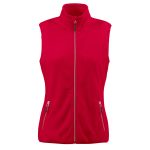 Ladies Sideflip Fleece Vest
